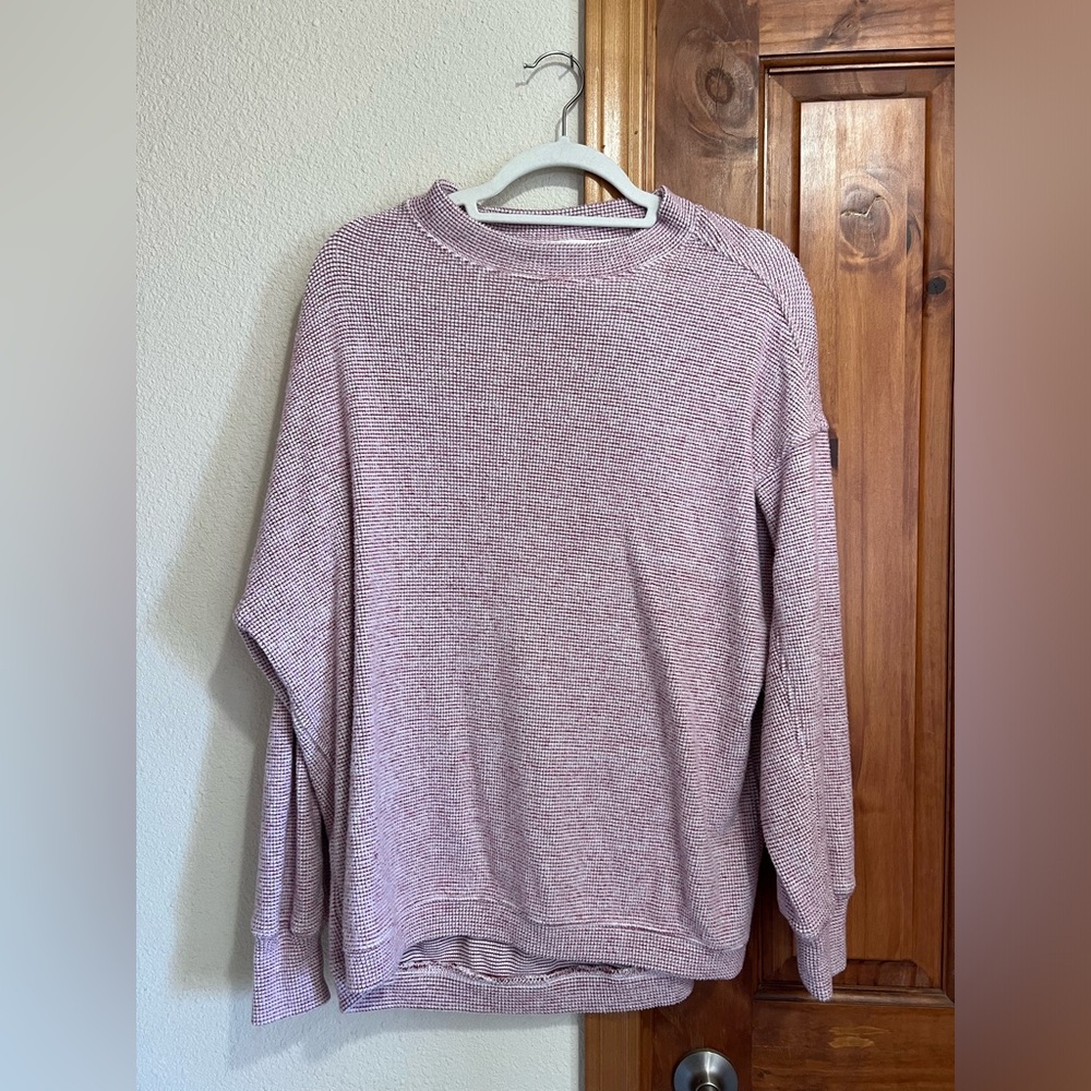 Aerie Getaway Waffle Sweatshirt